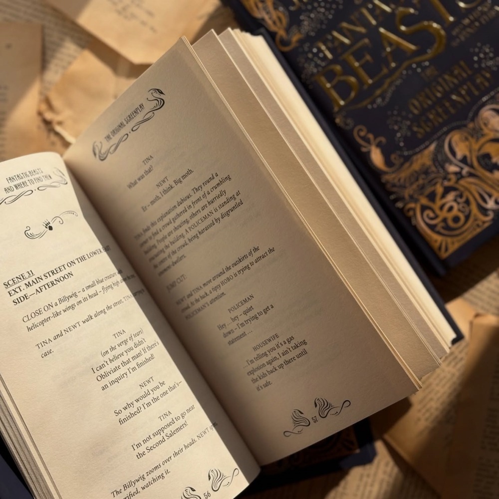 📔怪獸與牠們的產地 電影原著劇本【英文版】精裝書 Fantastic Beasts J.K.Rowling-細節圖7