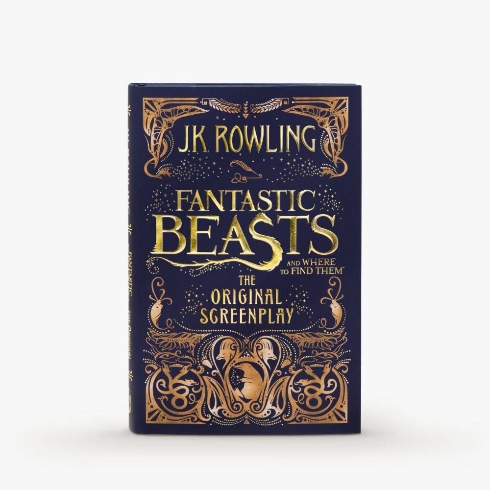 📔怪獸與牠們的產地 電影原著劇本【英文版】精裝書 Fantastic Beasts J.K.Rowling-第一集 (附獨家藏書票)