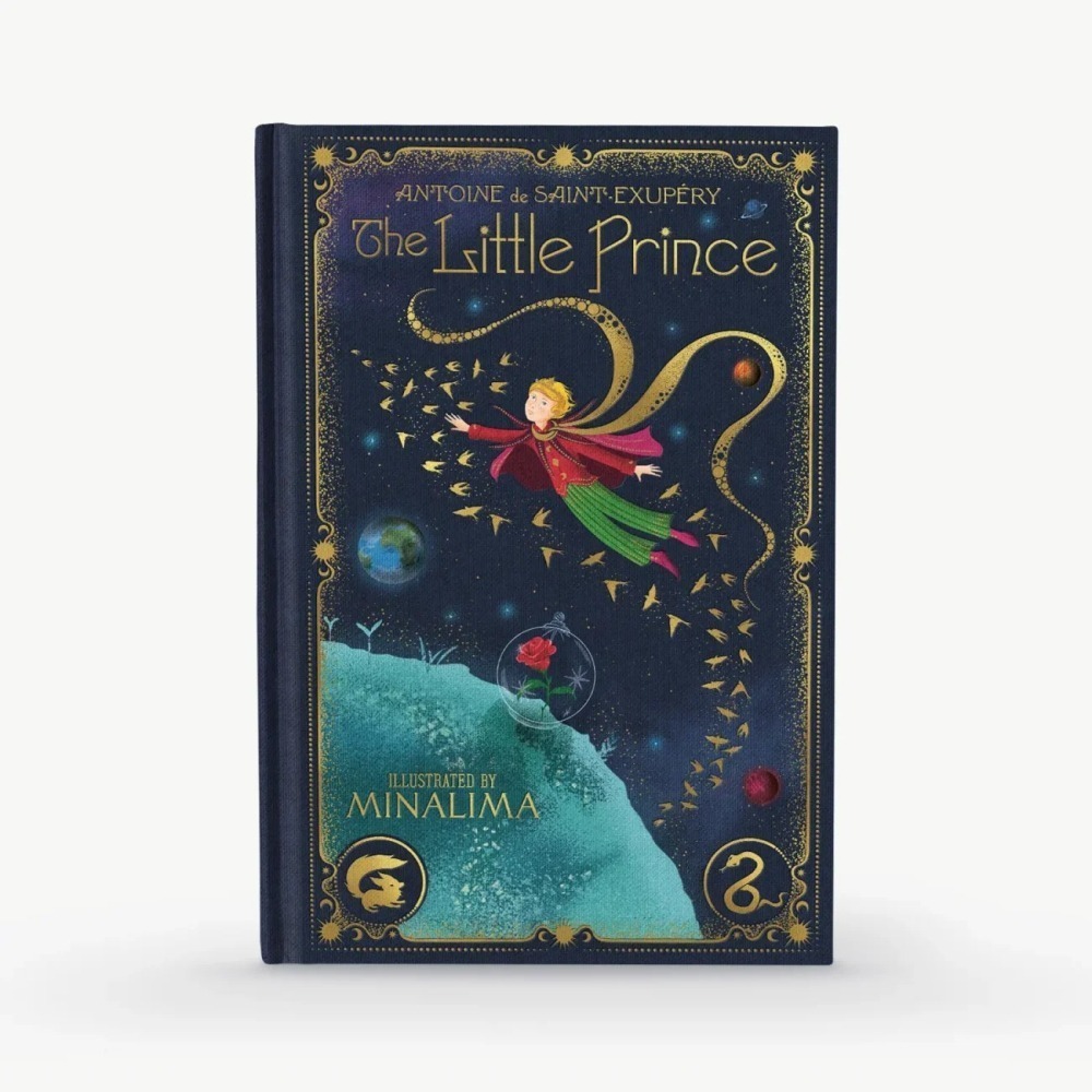 📔 MinaLima 互動機關書 小王子【英文&法文版】精裝書 The Little Prince 聖修伯里-細節圖7