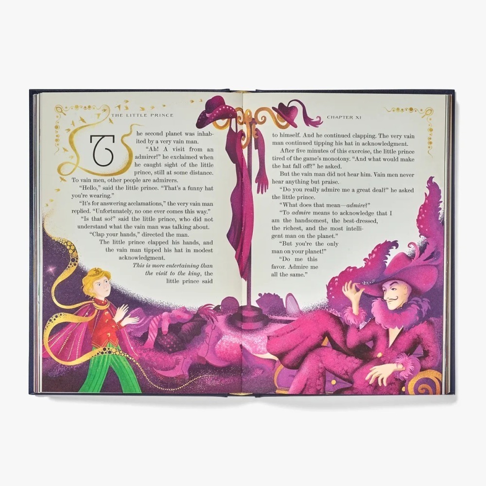 📔 MinaLima 互動機關書 小王子【英文&法文版】精裝書 The Little Prince 聖修伯里-細節圖9