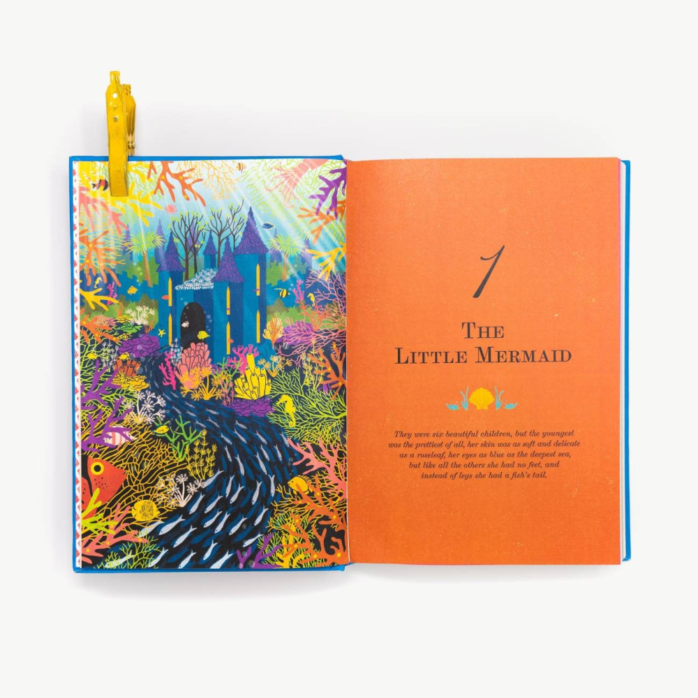 📔 MinaLima 互動機關書 小美人魚與安徒生童話【英文版】精裝書 The Little Mermaid-細節圖2