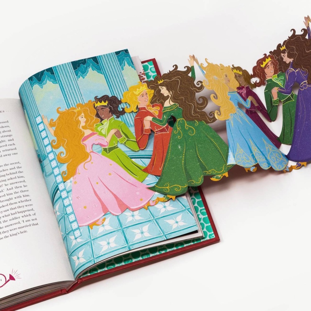 📔 MinaLima 互動機關書 白雪公主與格林童話【英文版】精裝書 Snow White-細節圖11