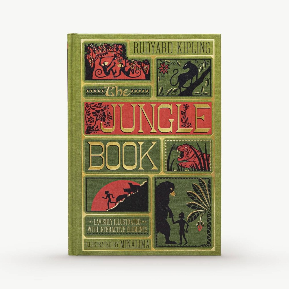 📔 MinaLima 互動機關書 森林王子【英文版】精裝書 叢林之書 與森林共舞 The Jungle Book