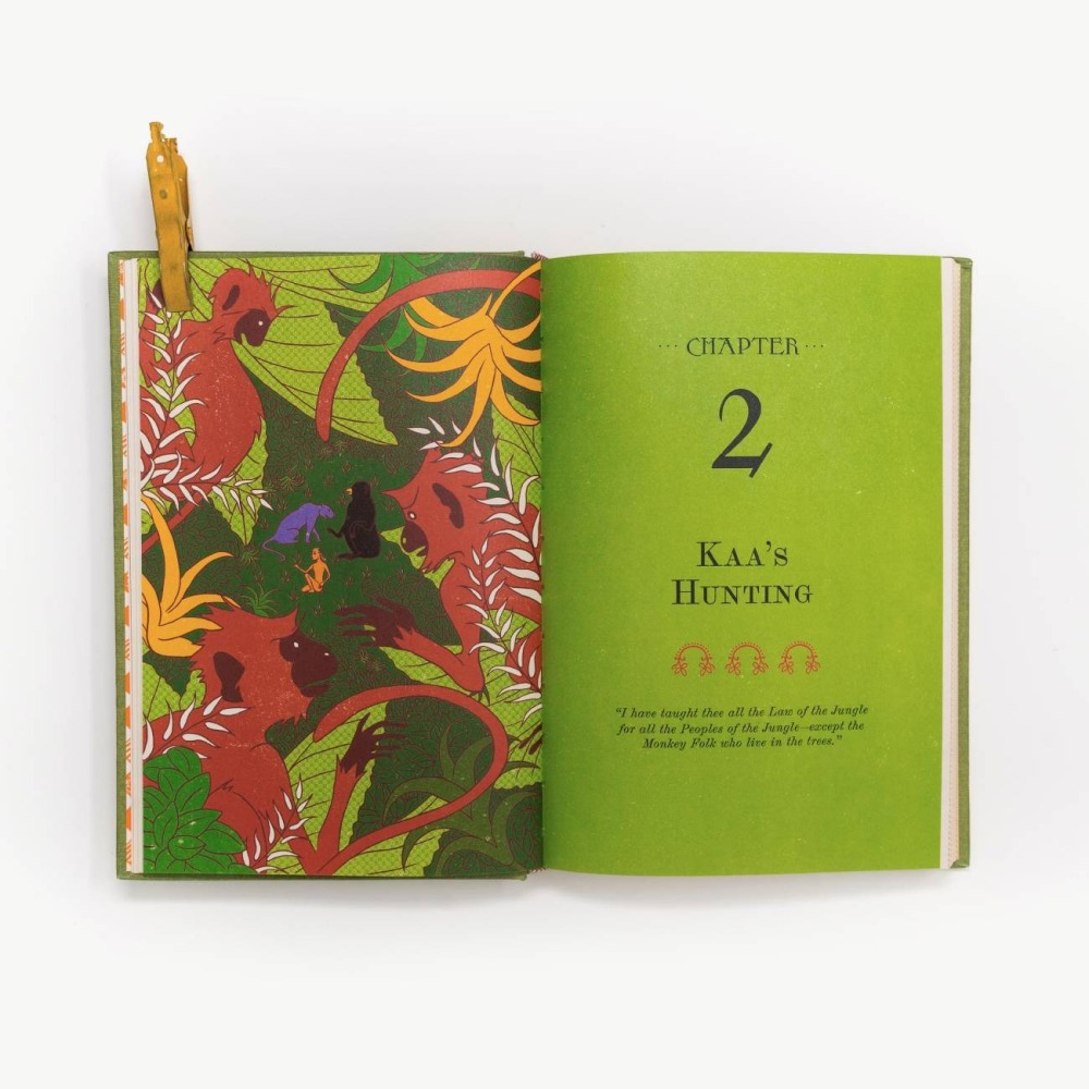 📔 MinaLima 互動機關書 森林王子【英文版】精裝書 叢林之書 與森林共舞 The Jungle Book-細節圖2