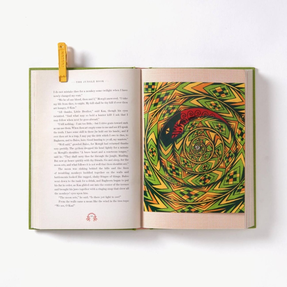 📔 MinaLima 互動機關書 森林王子【英文版】精裝書 叢林之書 與森林共舞 The Jungle Book-細節圖6