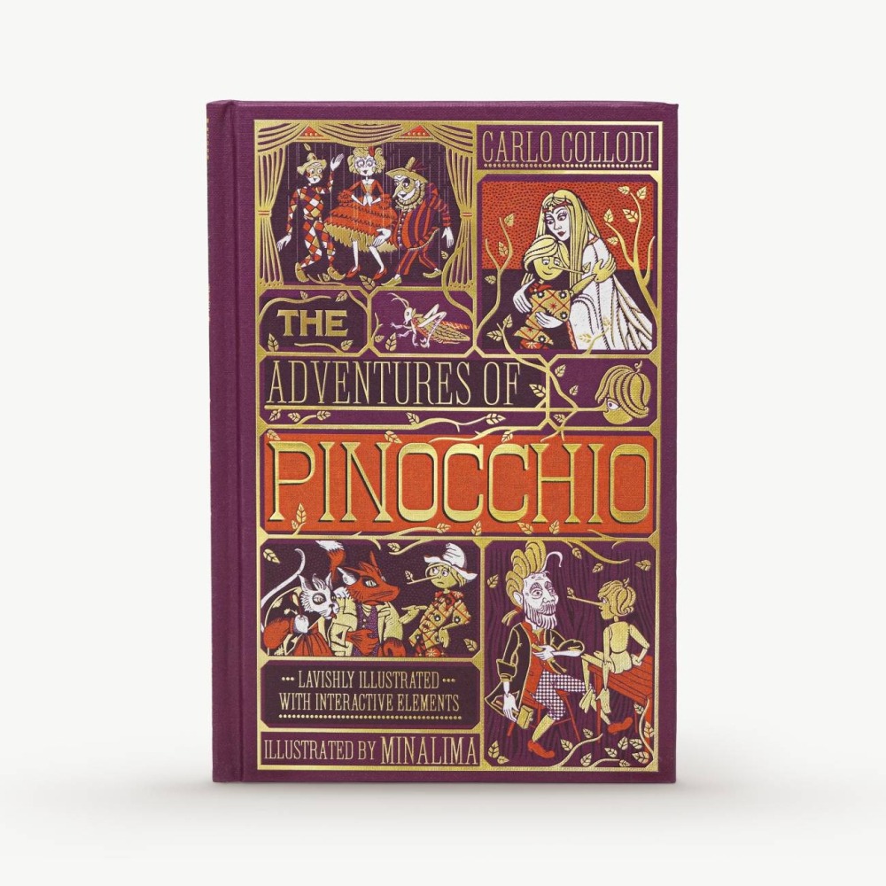 📔 MinaLima 互動機關書 木偶奇遇記【英文版】精裝書 The Adventures of Pinocchio-細節圖2