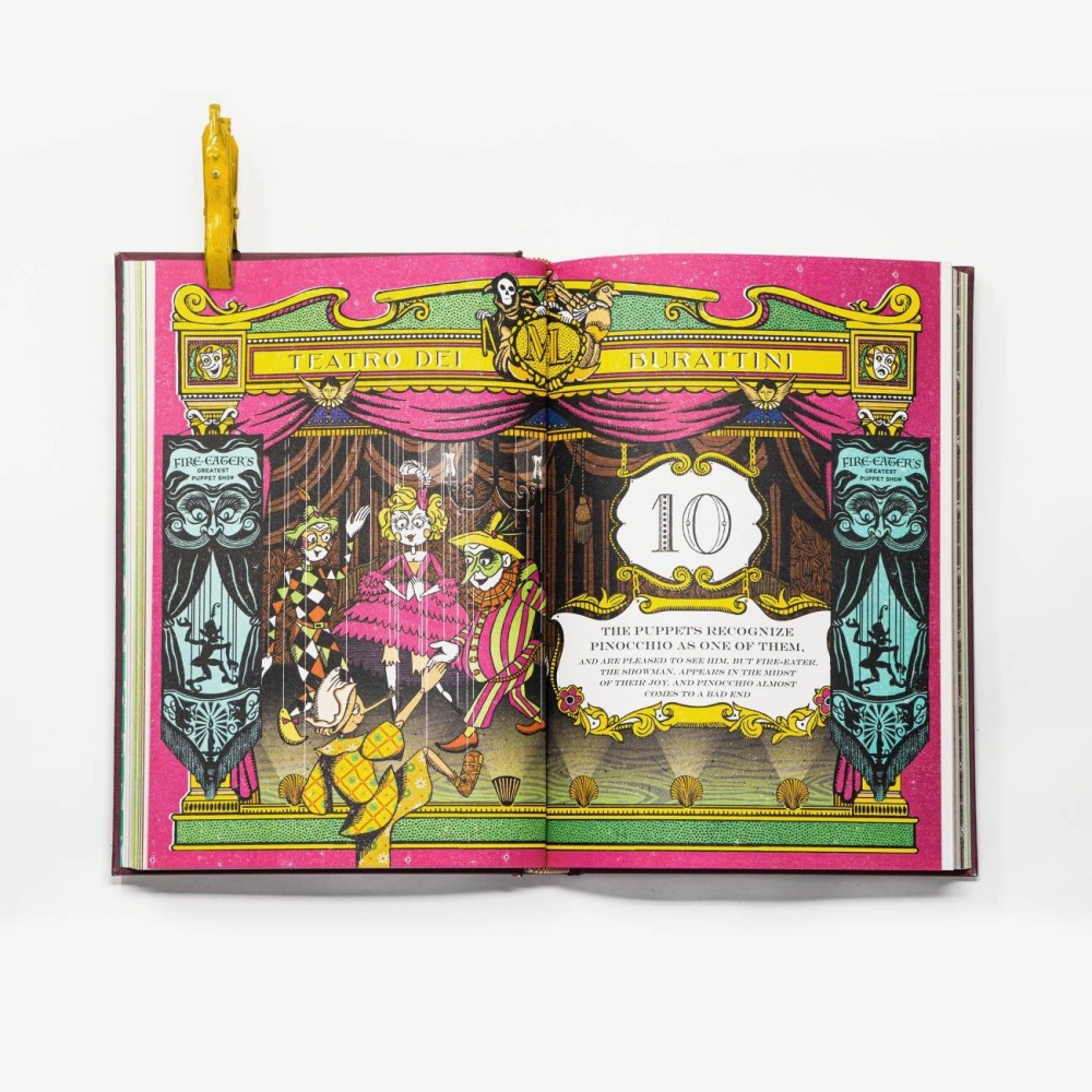 📔 MinaLima 互動機關書 木偶奇遇記【英文版】精裝書 The Adventures of Pinocchio-細節圖5
