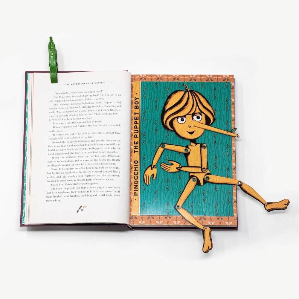 📔 MinaLima 互動機關書 木偶奇遇記【英文版】精裝書 The Adventures of Pinocchio-細節圖8