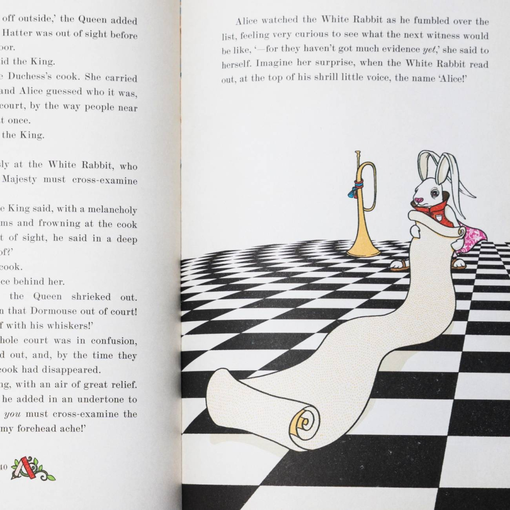 📔 MinaLima 互動機關書 愛麗絲夢遊仙境與鏡中奇遇【英文版】精裝書 Alice’s Adventures-細節圖8