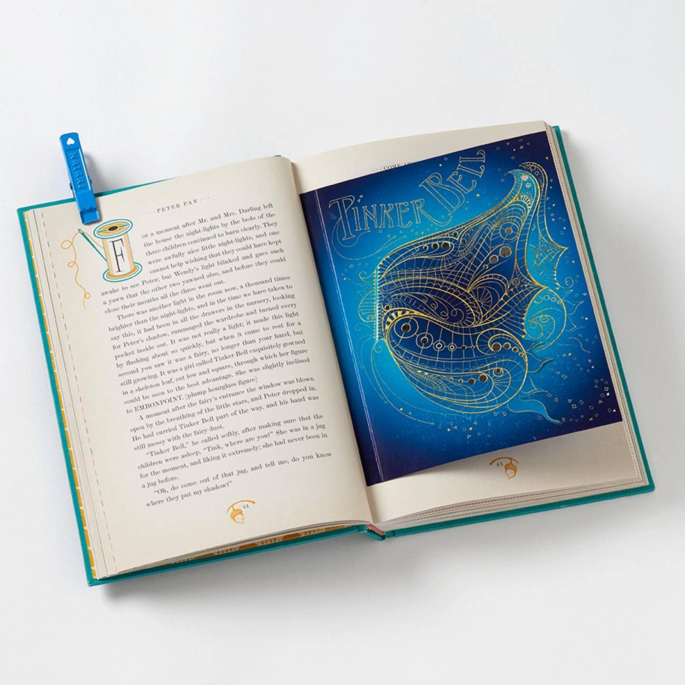 📔 MinaLima 互動機關書 彼得潘【英文版】精裝書 Peter Pan J. M. Barrie 詹姆斯‧巴里-細節圖3