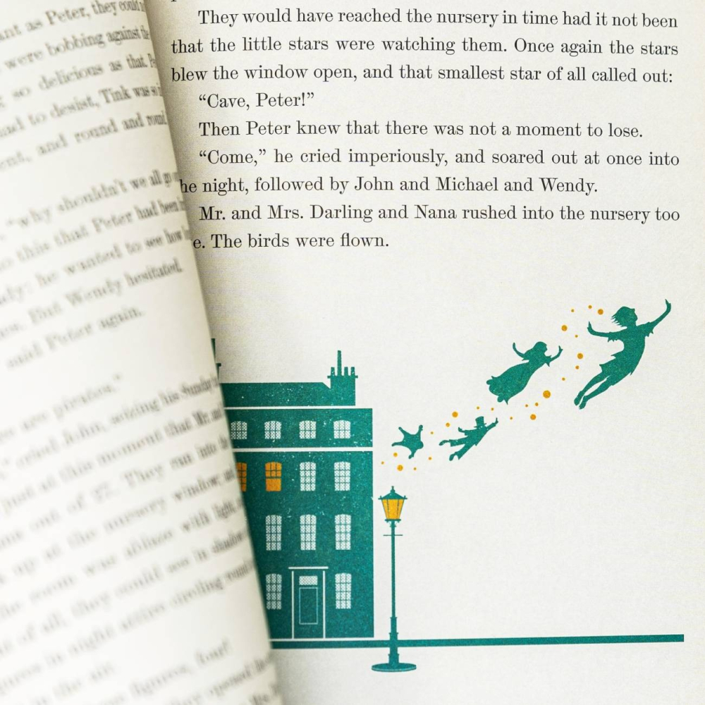 📔 MinaLima 互動機關書 彼得潘【英文版】精裝書 Peter Pan J. M. Barrie 詹姆斯‧巴里-細節圖6