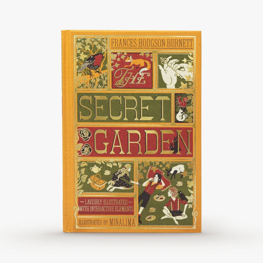 📔 MinaLima 互動機關書 秘密花園【英文版】精裝書 The Secret Garden 法蘭西絲‧霍森‧柏內特-細節圖2