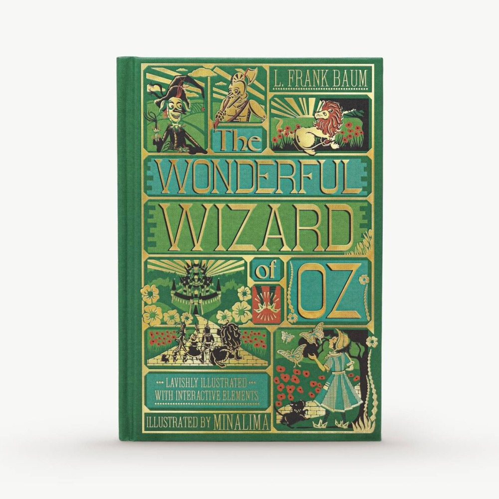 📔 MinaLima 互動機關書 綠野仙蹤【英文版】精裝書 The Wonderful Wizard of Oz-細節圖2