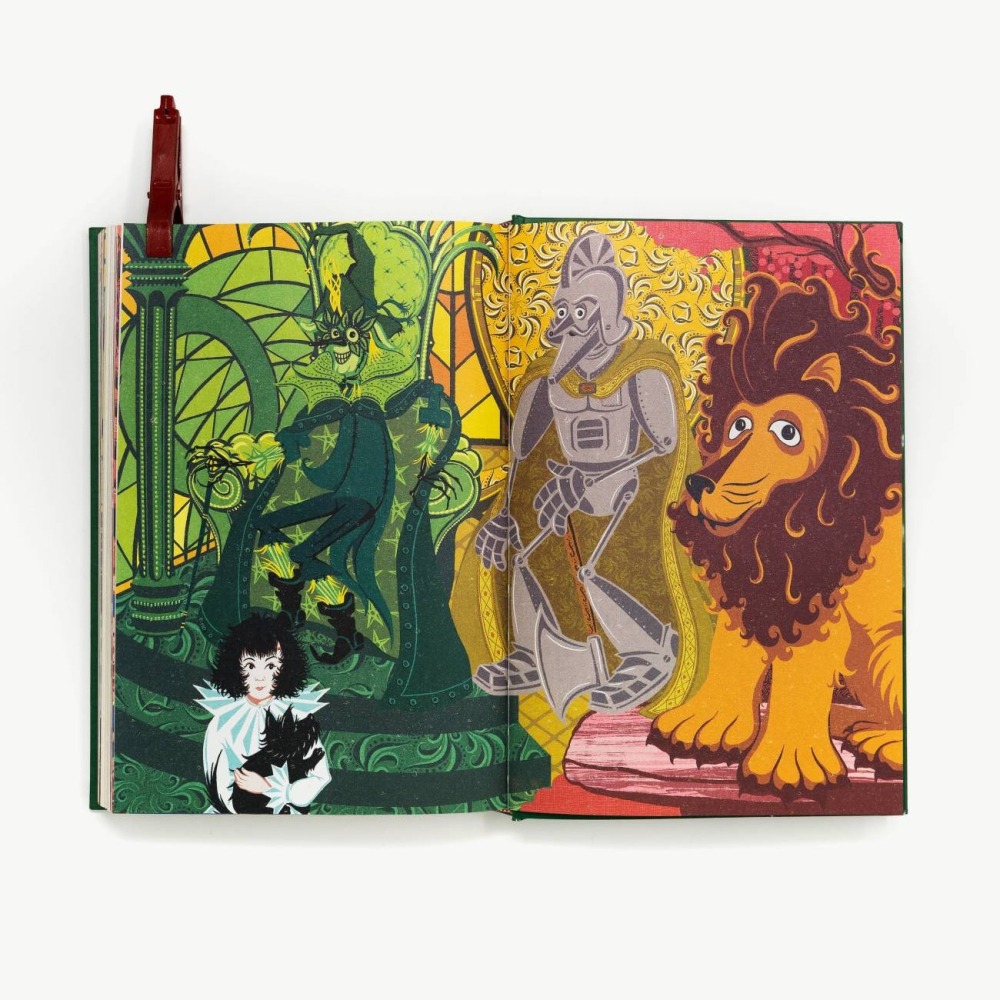 📔 MinaLima 互動機關書 綠野仙蹤【英文版】精裝書 The Wonderful Wizard of Oz-細節圖3