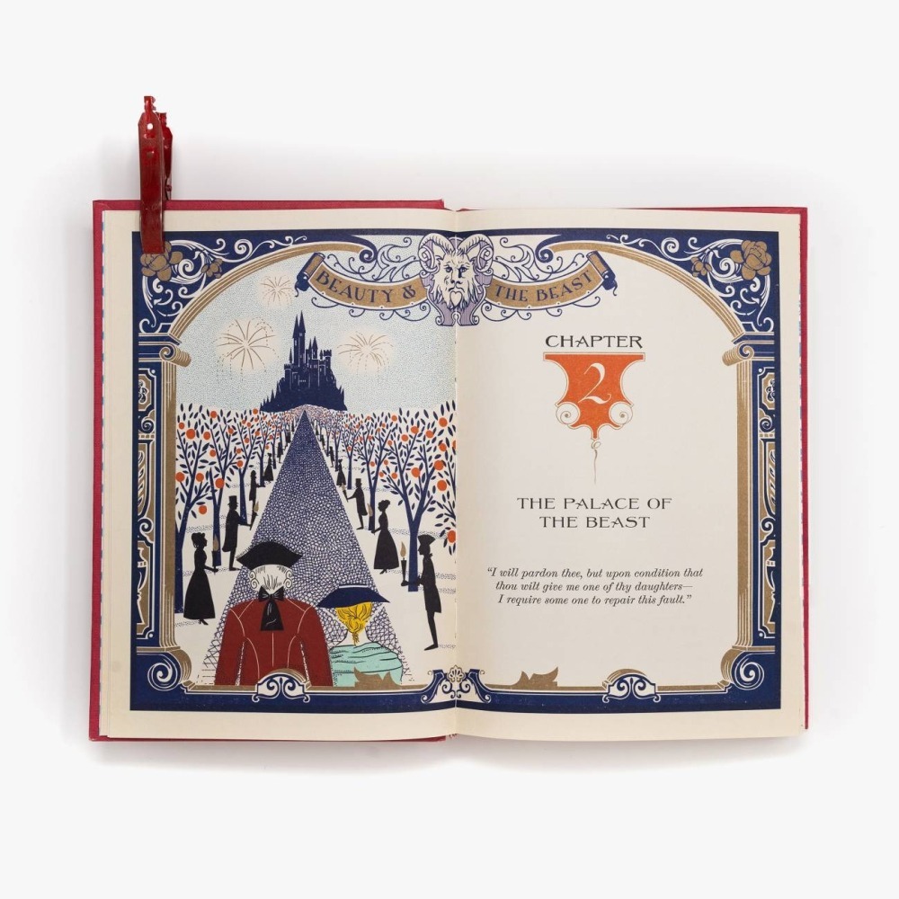 📔 MinaLima 互動機關書 美女與野獸【英文版】精裝書 The Beauty and the Beast-細節圖3