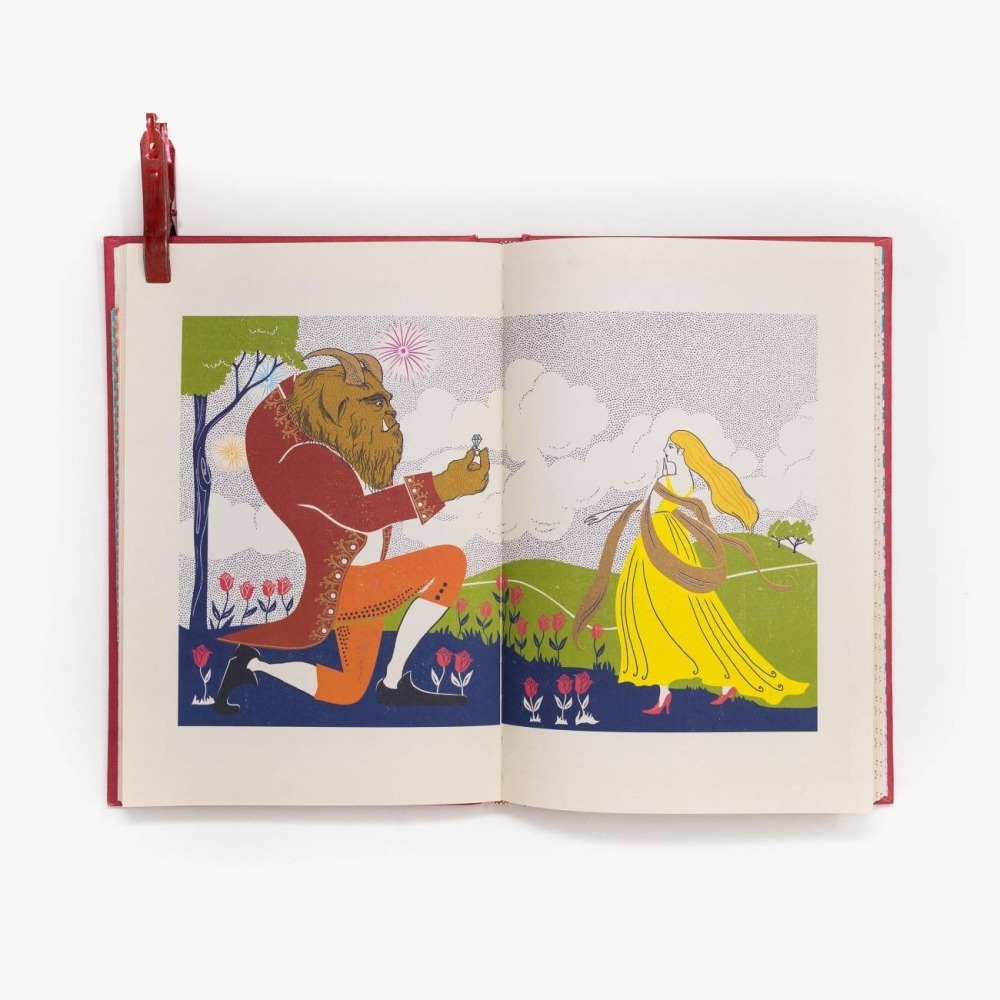 📔 MinaLima 互動機關書 美女與野獸【英文版】精裝書 The Beauty and the Beast-細節圖8