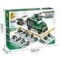 (現貨)潘洛斯積木 兼容樂高 12合1拼裝小顆粒積木  兒童DIY玩具 機器人 消防車 戰車 工程車 城堡 警車-規格圖3