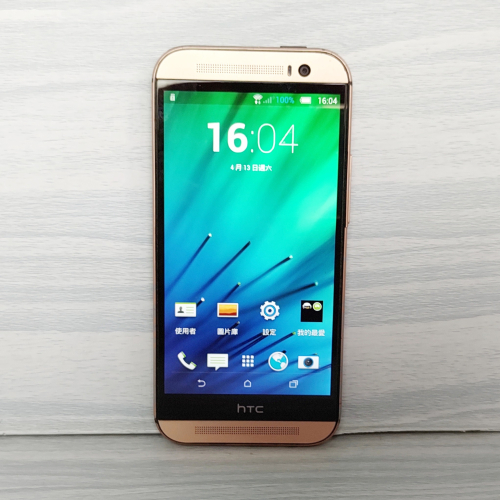 (現貨)HTC One M8 2吋 2G/16G 金色 二手機 備用機