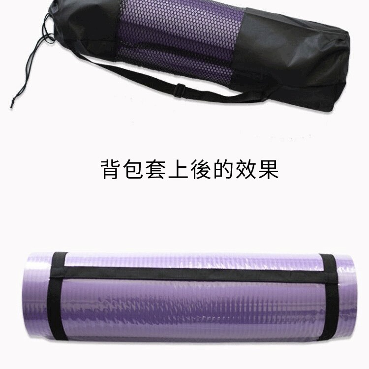 【限時購】瑜珈墊 10mm 加厚瑜珈墊 NBR環保瑜珈墊 瑜珈軟墊 瑜珈護墊 跪墊 運動器材 防震隔音墊 防滑墊-細節圖10