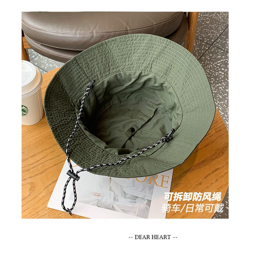 可折漁夫帽 防水 速乾 遮陽帽 防曬帽 可收納 釣魚帽 登山帽 海灘帽 帽子 釣魚遮陽帽 電子發票 台灣出貨 - 艾立克愛運動