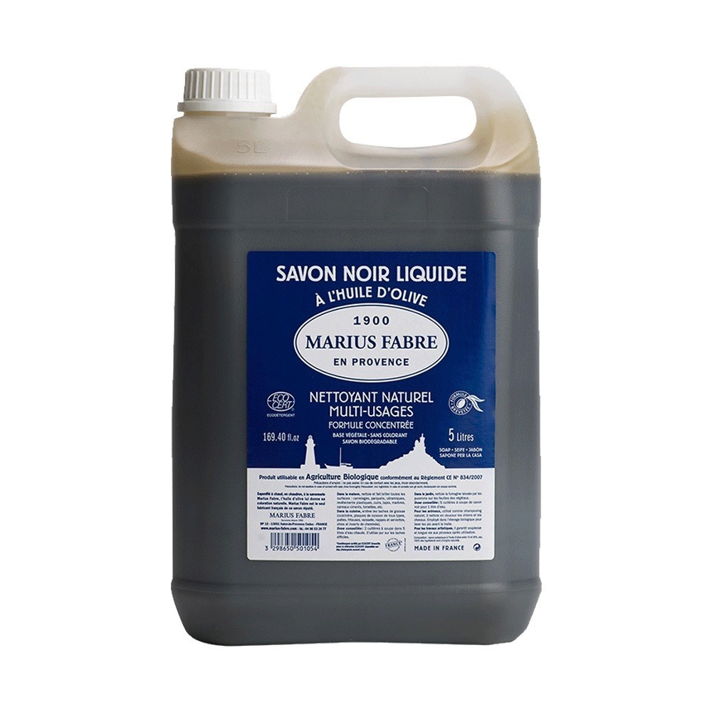 🇫🇷法國 黑肥皂 肥皂 液體肥皂 5L 橄欖油肥皂 植物油肥皂 清潔劑 公司正品 法鉑 馬賽 MARIUS FABER-細節圖2
