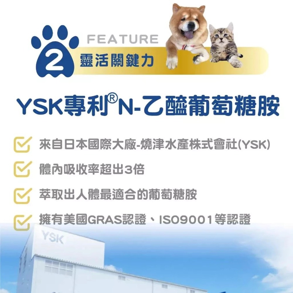 蓓百優 關節 靈活保健粉∣ 70g 關鍵權威∣狗 貓 專用∣UCII 專利非變性二型膠原×葡萄糖胺×鯊魚軟骨∣寵物保健-細節圖7
