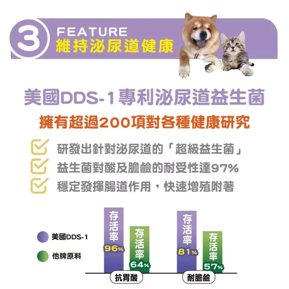 蓓百優 專利蔓越莓 70g 泌尿權威 狗 貓 專用 蔓越莓×N-乙醯葡萄糖胺×泌尿道益生菌×洛神花 寵物保健-細節圖6