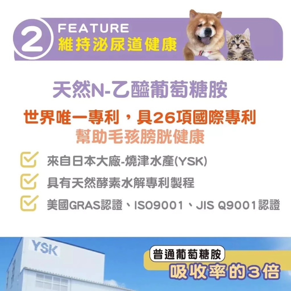 蓓百優 專利蔓越莓 70g 泌尿權威 狗 貓 專用 蔓越莓×N-乙醯葡萄糖胺×泌尿道益生菌×洛神花 寵物保健-細節圖8