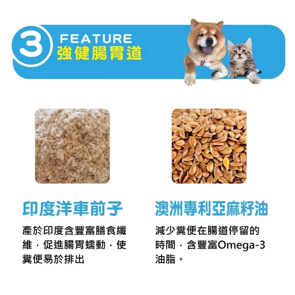 蓓百優 專科益生菌 化毛粉 40g 化毛權威 狗 貓 專用 專利膳食纖維×美國綜合酵素×印度洋車前子 寵物保健-細節圖7