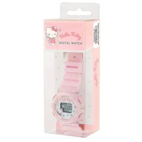 《Hello kitty》凱蒂貓電子錶日本國內版正品-細節圖2