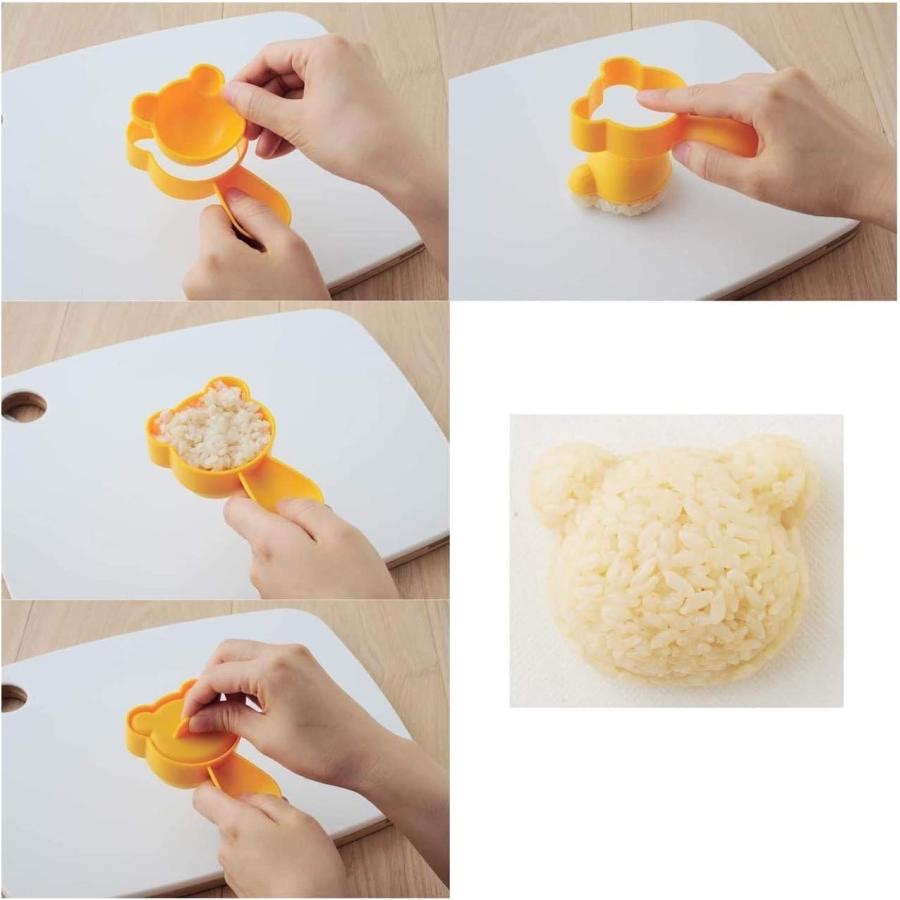 Arnest 可愛動物造型飯糰壓模套組-細節圖7