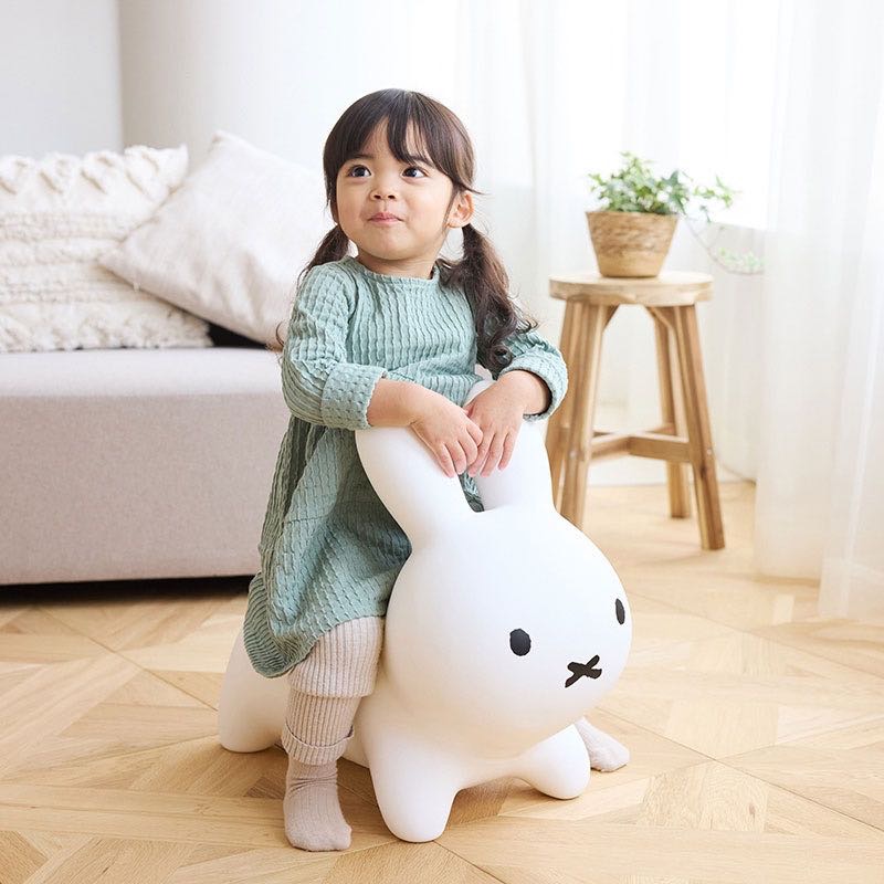 MIffy米飛兔充氣跳跳馬 跳跳兔 米菲兔 白色（3歲以上）-細節圖8
