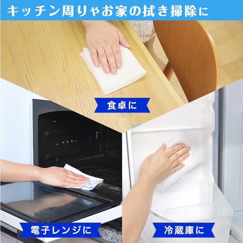 LEC 激落君廚房除菌擦拭巾 30枚入×2包-細節圖4
