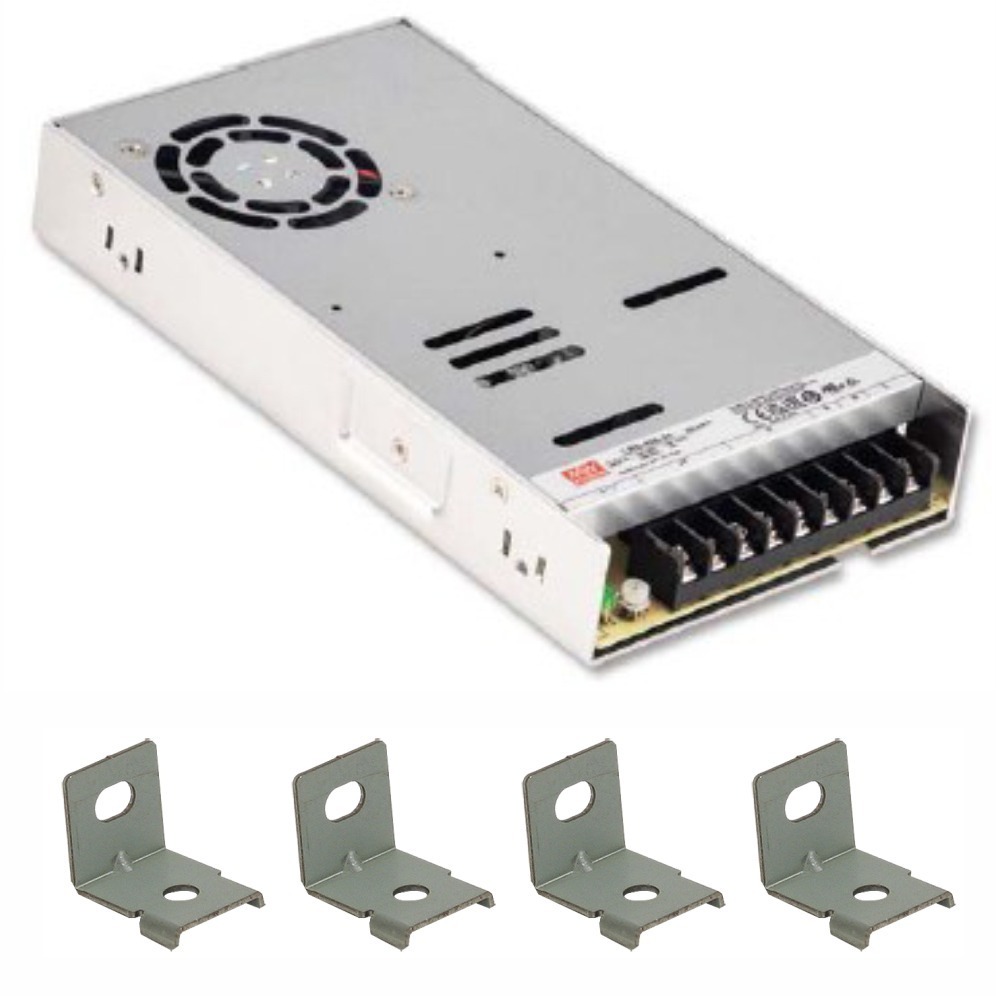 【保固附發票 】MW明緯 450W LRS-450-12 12V 24 24V 變壓器 監視器 LED燈 馬達 電源-細節圖3