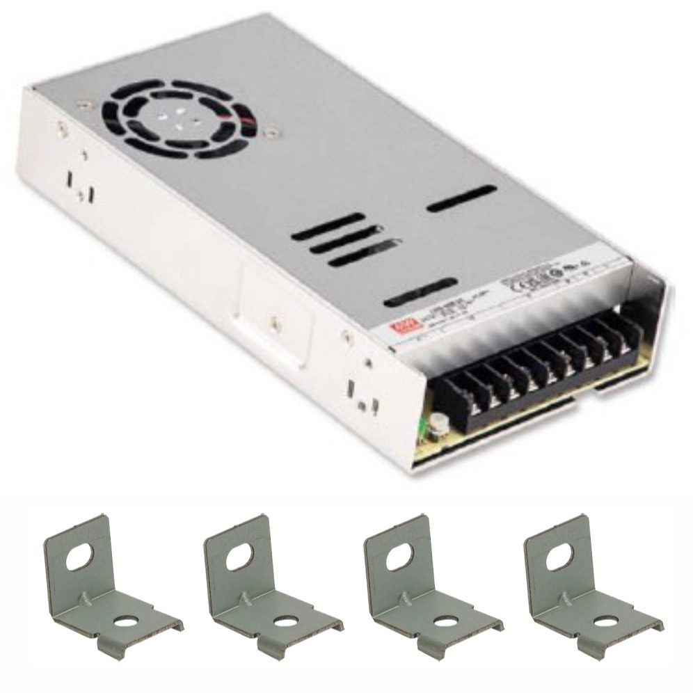 【保固附發票 】MW明緯 600W LRS-600-12 12V 24 24V 變壓器 監視器 LED燈條 馬達 電源-細節圖3