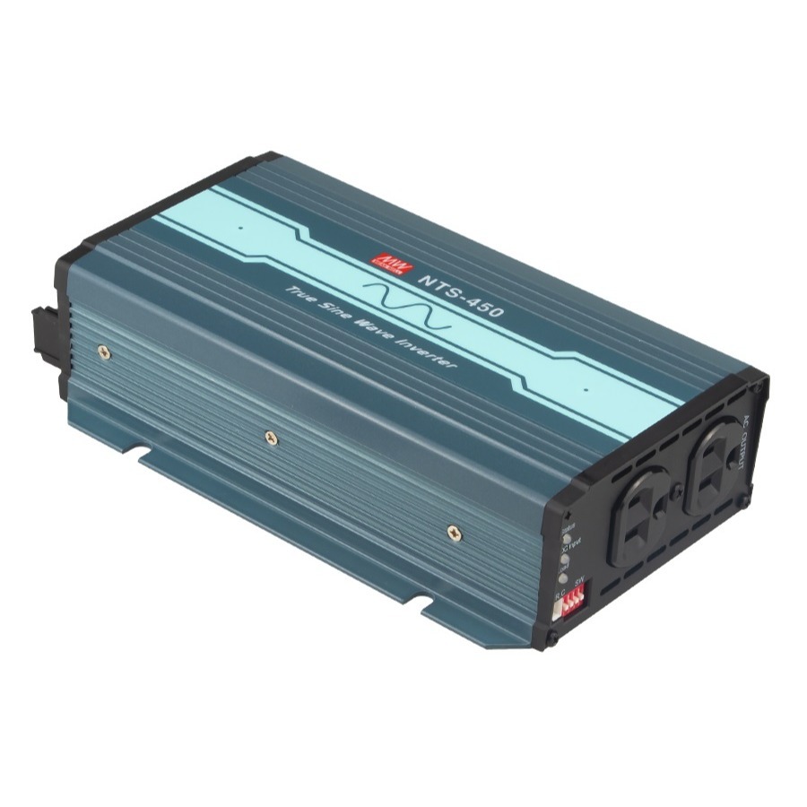 【保固附發票】MW明緯 450W 純正弦波工業級逆變器 NTS-450 12V 24V 48V 轉 110V 直流轉交流-規格圖5