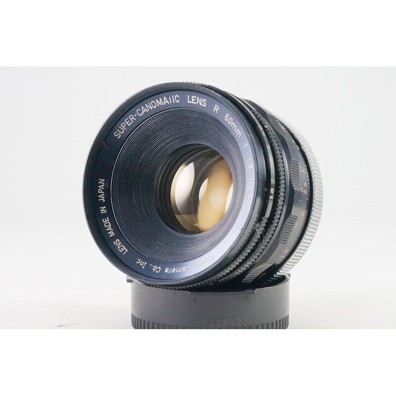 SEAL限定商品】 整備品 CANON SUPER-CANOMATIC R 50mm f1.8 初期