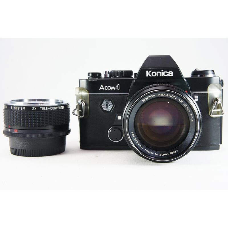 **日光銀鹽** Konica Acom-1 AR接環機身-細節圖8