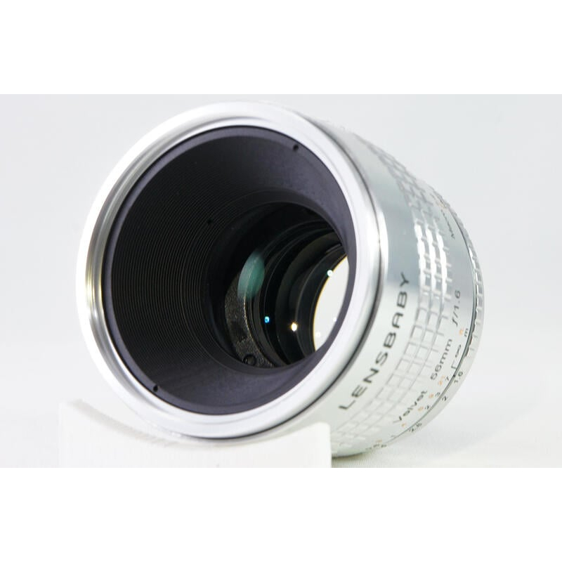 **日光銀鹽** Lensbaby Velvet 56mm F1.6 Silver銀色版 (Canon EF接環)-細節圖3