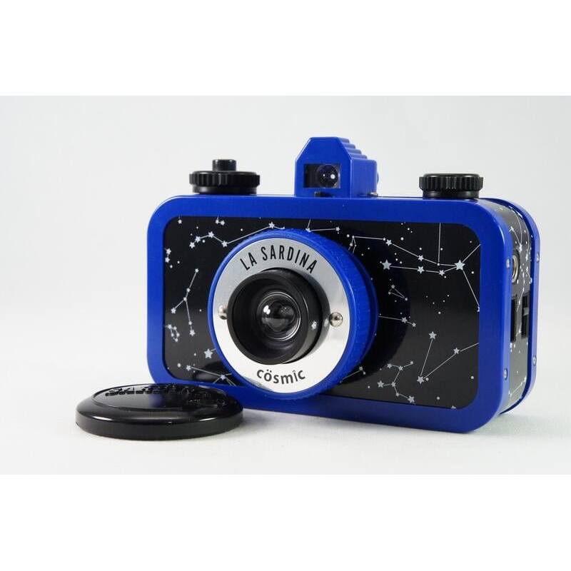 **日光銀鹽** Lomography La Sardina 傳統底片機身 / 超廣角隨身機 / 星空版外型 #880-細節圖2