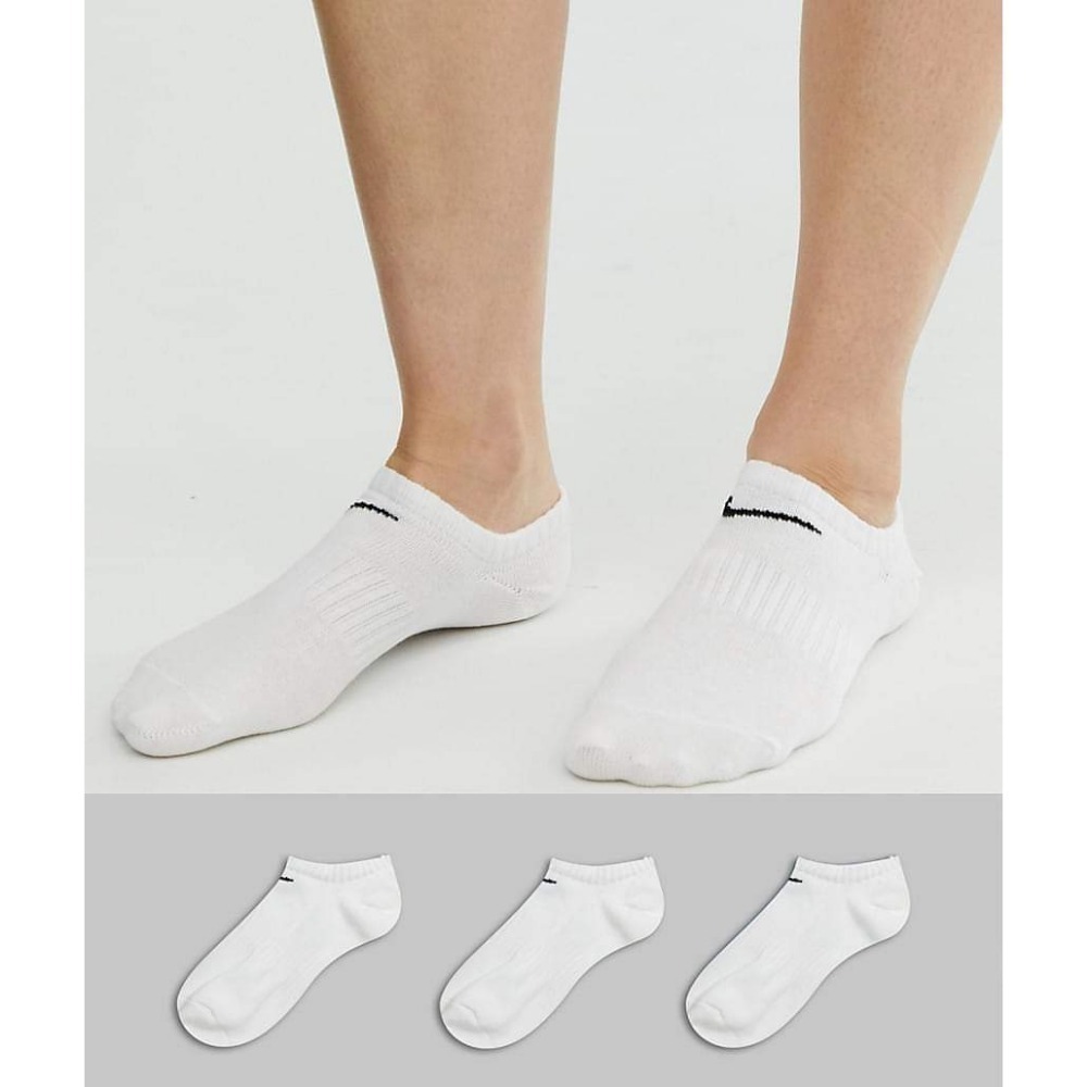 SX7678-100 薄款 Nike Everyday Lightweight No Show 白 踝襪-細節圖2