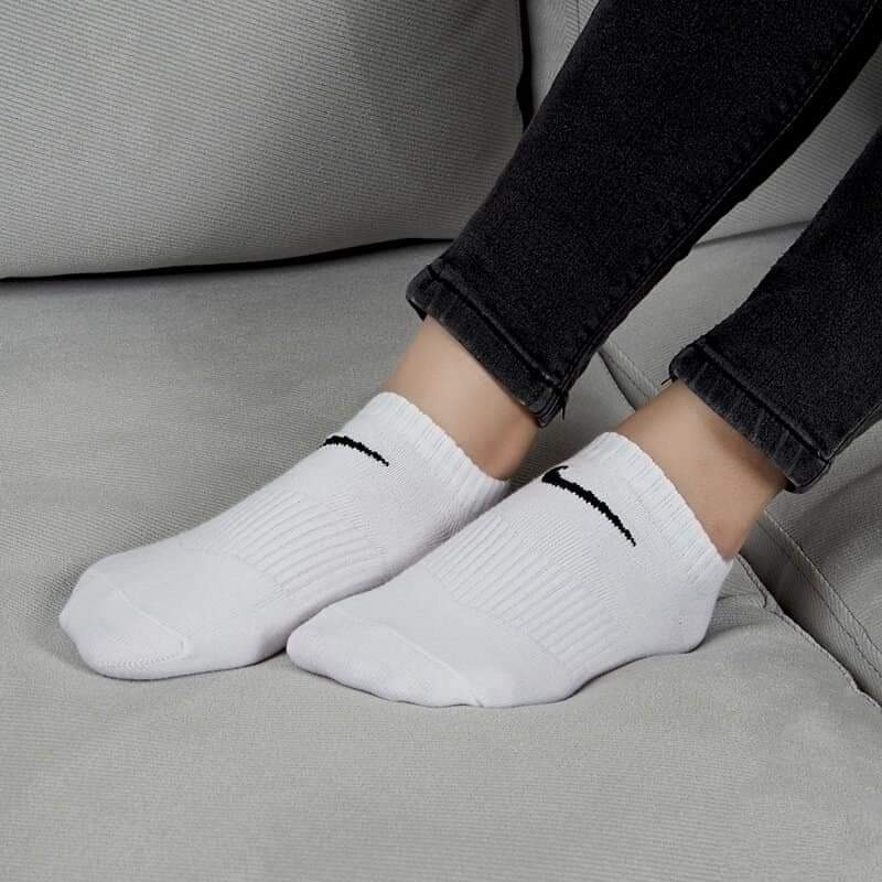 SX7678-100 薄款 Nike Everyday Lightweight No Show 白 踝襪-細節圖5