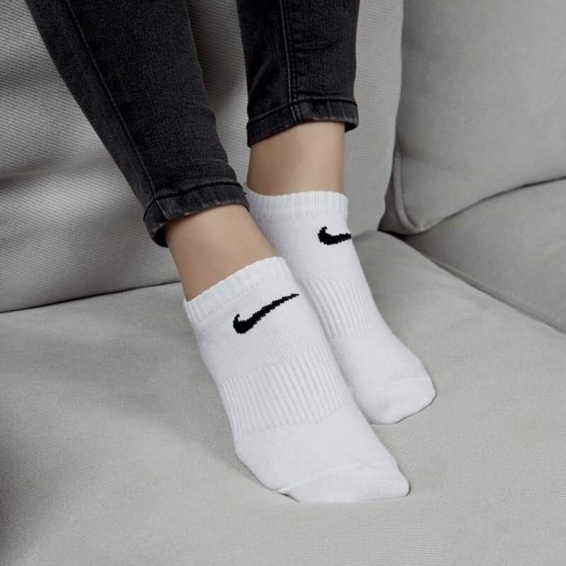 SX7678-100 薄款 Nike Everyday Lightweight No Show 白 踝襪-細節圖6