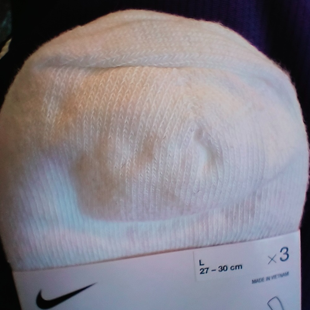 SX7678-100 薄款 Nike Everyday Lightweight No Show 白 踝襪-細節圖8