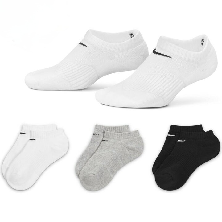 SX4721-967 厚款襪 Nike Performance 黑灰白 三雙入 船型 踝襪  定價450-細節圖4