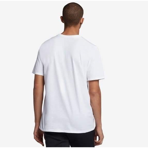 男子 Jordan Jumpman Short-Sleeve 刺繡Logo 棉質 短袖上衣 亞洲版型 白-細節圖3