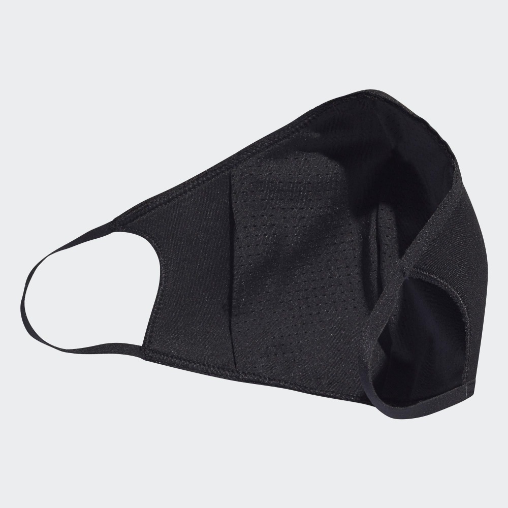 男女 ADIDAS 經典元素口罩 三入組 定價590-細節圖2