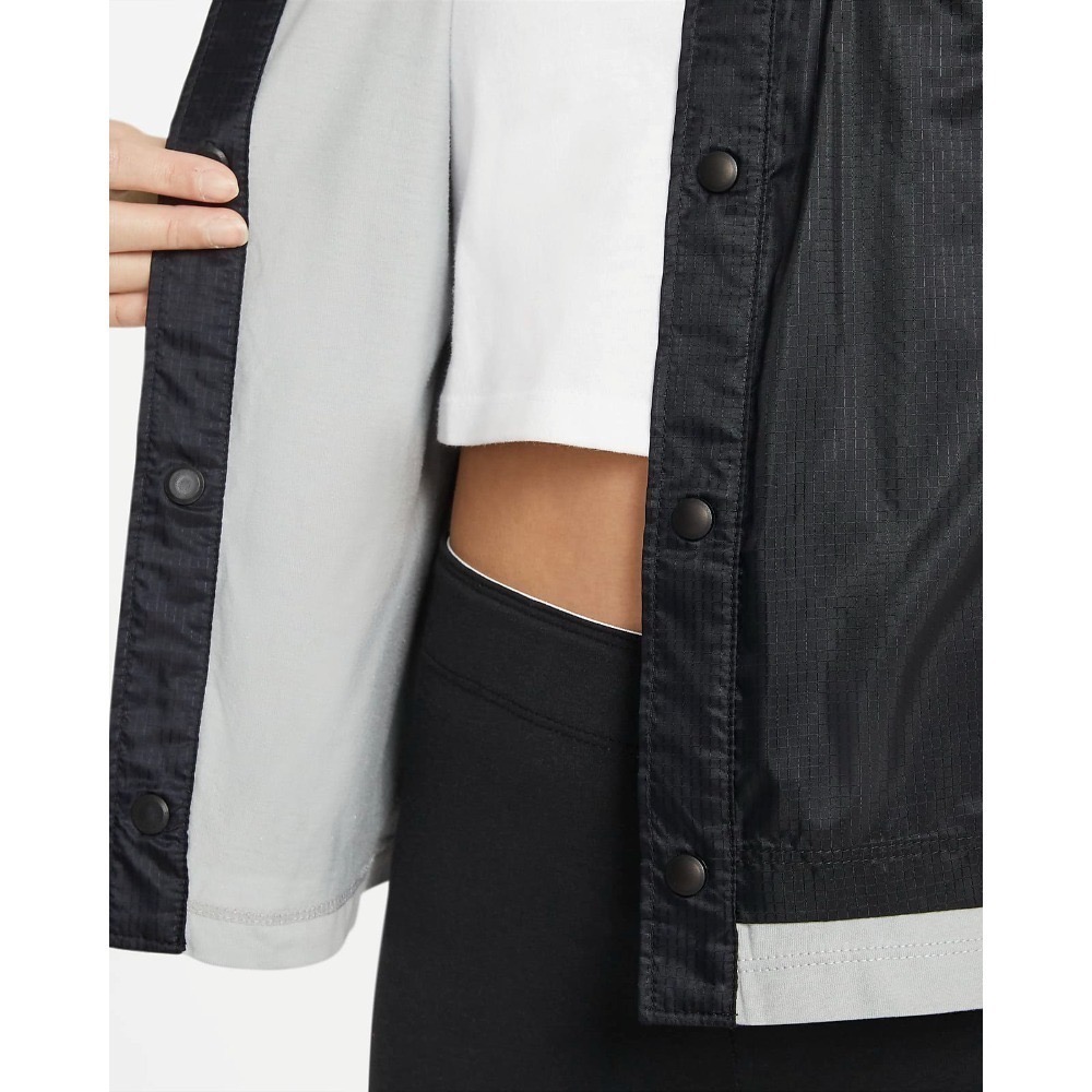 兒童 Nike Air Woven Short-Sleeve Top 按壓式鈕扣 上衣-細節圖8