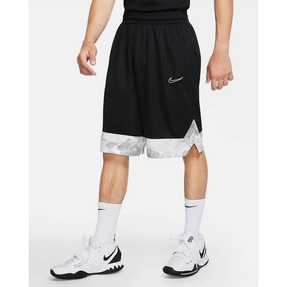 男 Nike Elite Crew 菁英籃球襪 長度到小腿肚 白黑-細節圖6