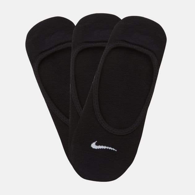 NIKE W NK EVRY LTWT FOOT 三雙一組 黑色 輕薄 船型襪 隱形襪-細節圖2